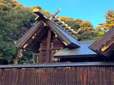 松江護國神社の本殿・本堂