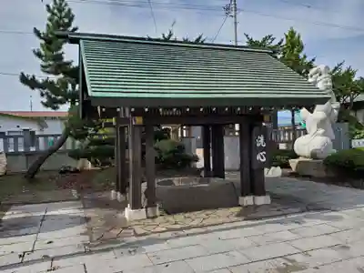 白老八幡神社の手水舎