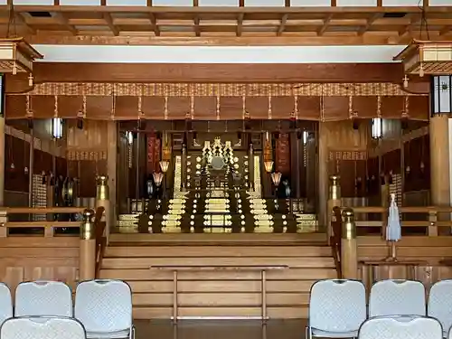 秋田県護國神社の本殿・本堂