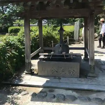 法隆寺の手水舎