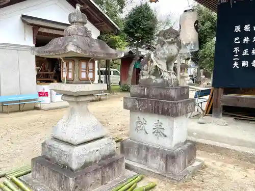 牟佐神社の狛犬