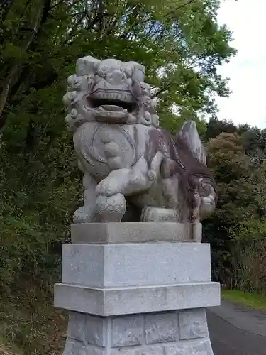 四津山神社の狛犬