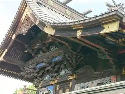 板倉雷電神社の芸術