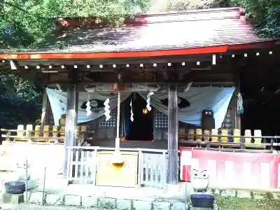 鷲子山上神社の本殿・本堂