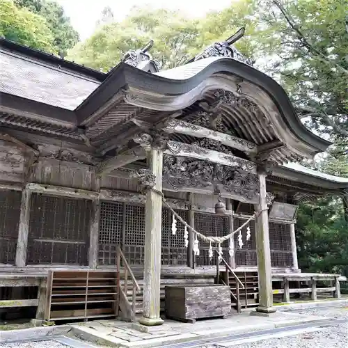 木幡山隠津島神社(二本松市)の本殿・本堂