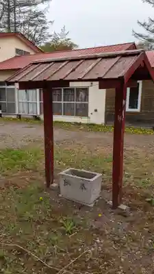 幕別神社の手水舎