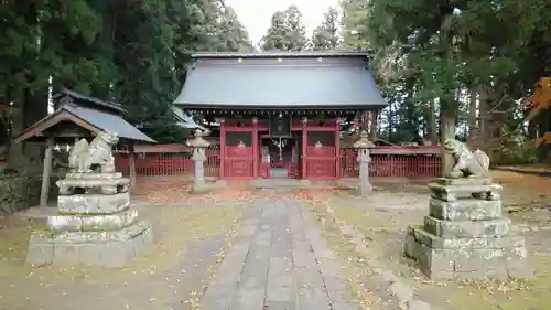 都々古別神社(八槻)の山門