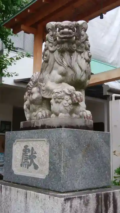 深川神明宮の狛犬