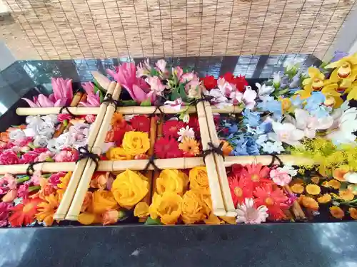 大谷地神社の手水舎