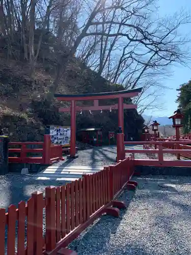 神橋(二荒山神社)の鳥居