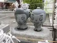 露天神社(お初天神)の像