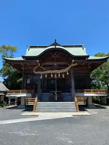 綿都美神社の本殿・本堂