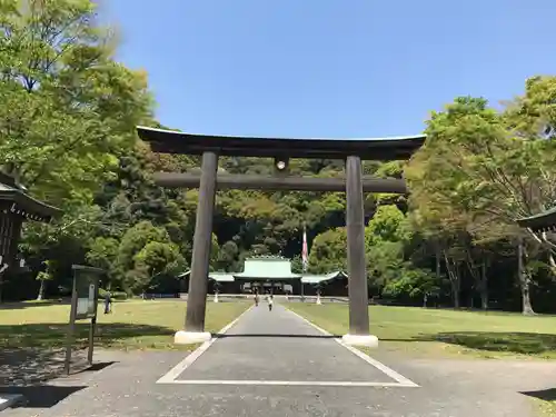 靜岡縣護國神社の鳥居