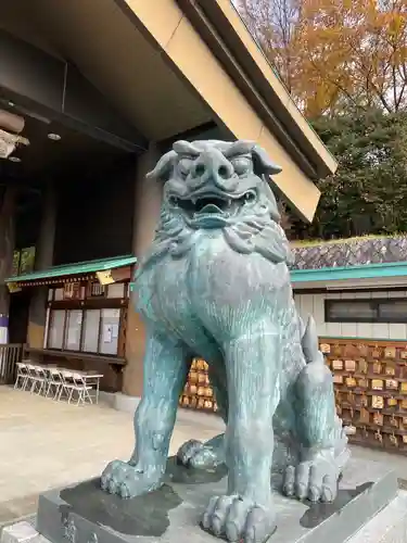 常陸国出雲大社の狛犬