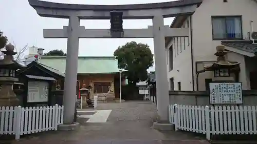 水門吹上神社の鳥居