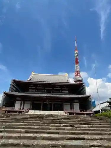 増上寺の本殿・本堂