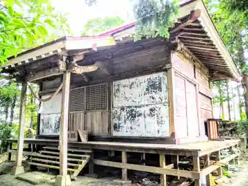 二羽渡神社の本殿・本堂