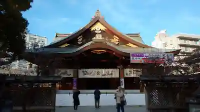 湯島天満宮の本殿・本堂