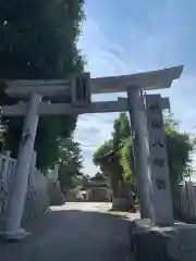 伊勝八幡宮の鳥居