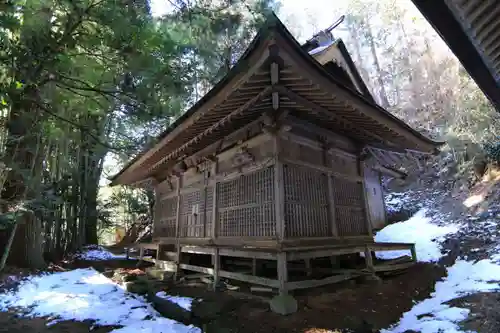 多田野神社の本殿