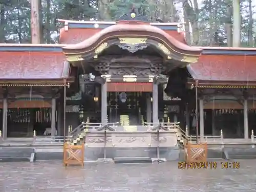 諏訪大社の本殿・本堂