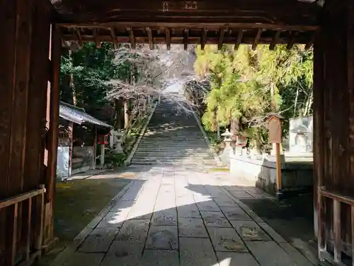 法輪寺の山門・神門
