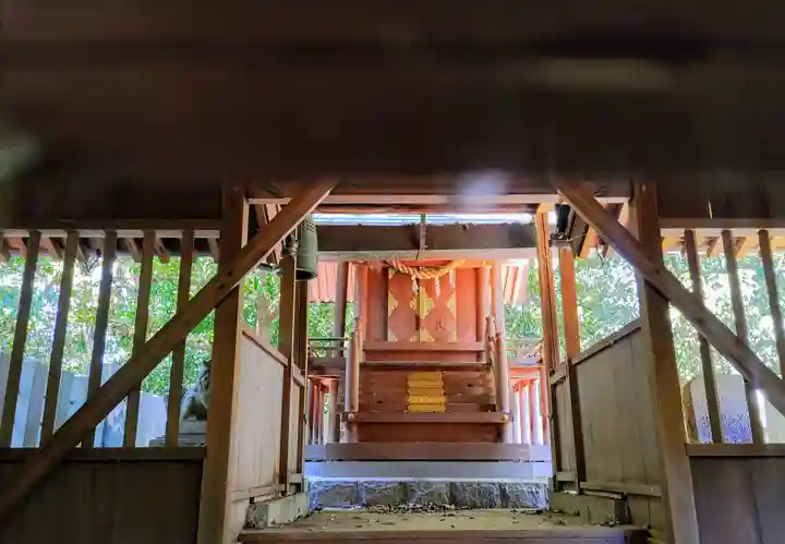 神明社(神明津砂原)の本殿・本堂