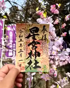 下野 星宮神社の御朱印 2023年03月01日(水)〜(2023年03月05日(日) 15時14分31秒投稿)