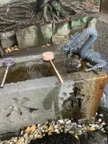 神明社（高畑神明社）の手水舎