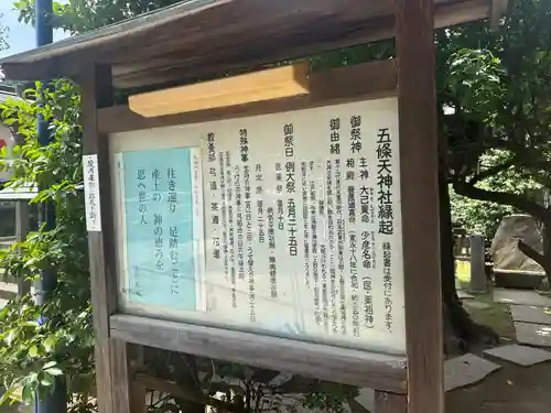 五條天神社(東京都)