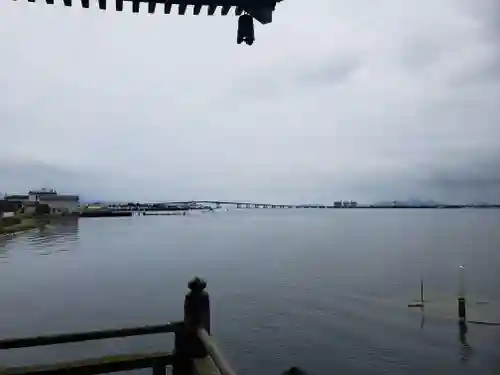 満月寺（浮御堂）の景色