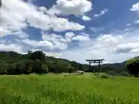 熊野社の鳥居