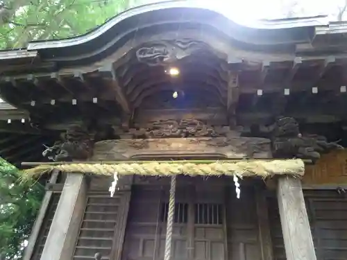 本郷神社の本殿・本堂