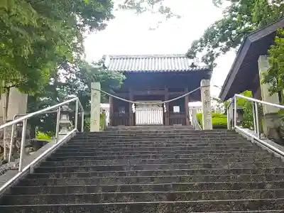 阿智神社の山門・神門