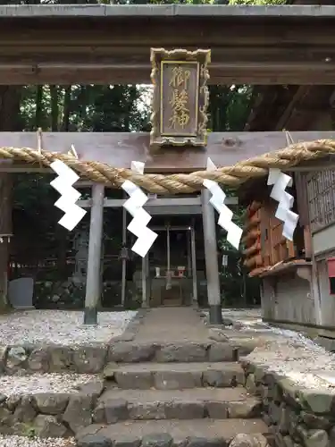 御髪神社の鳥居