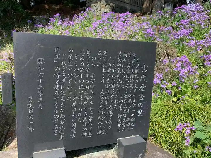 健武山神社の歴史