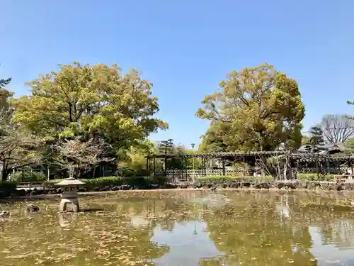 豊國神社の庭園