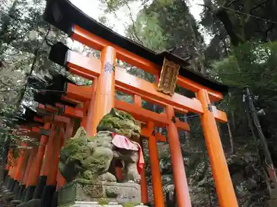 伏見稲荷大社　御膳谷奉拝所(京都府)