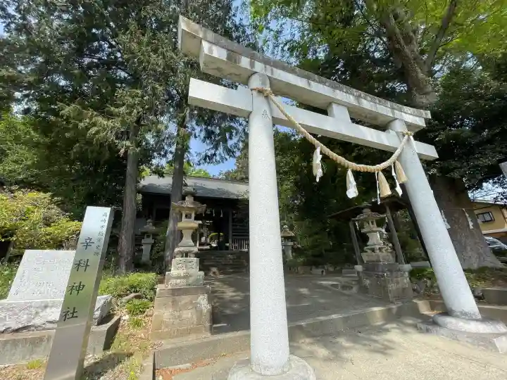 辛科神社(群馬県)