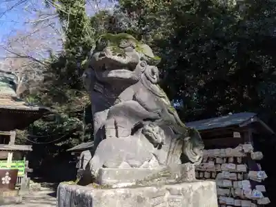 谷保天満宮の狛犬