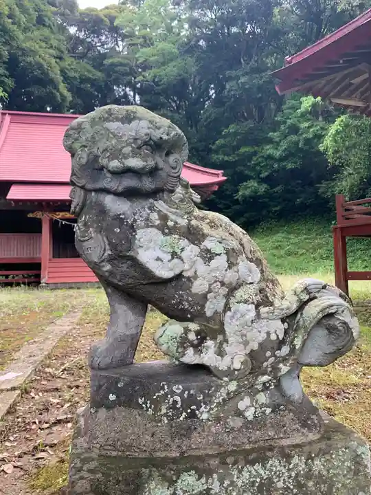 谷上神社の狛犬