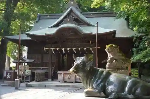 谷保天満宮の本殿・本堂