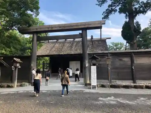 伊勢神宮外宮（豊受大神宮）の鳥居