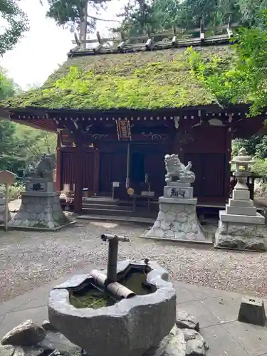 八王寺の手水舎