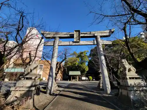 若宮八幡社の鳥居