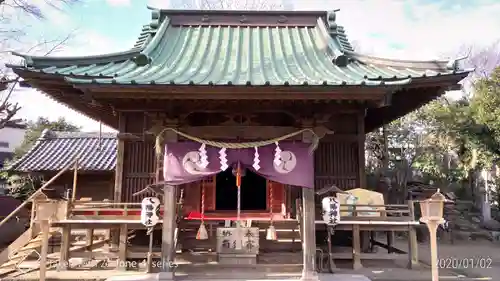 久里浜八幡神社の本殿・本堂