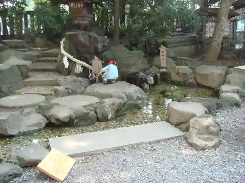 川越氷川神社の庭園