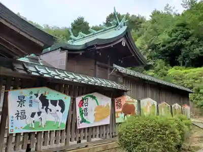 白國神社の絵馬