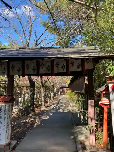 阿部野神社の庭園