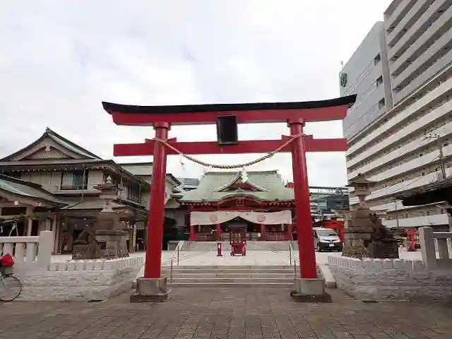 東京羽田 穴守稲荷神社の鳥居